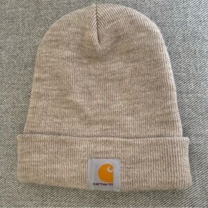 Carhartt Light Brown Knit Hat Unisex